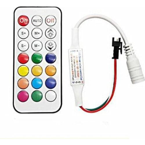 21-Key RF Controller Magic RGB LED Controller With Remote Control Mini Smd For WS2812B WS2811 LED Strip