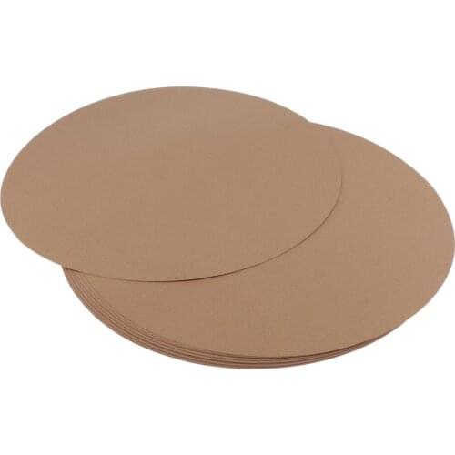 25 Sheets 330mm Round Kraft Paper For drawing sketching stationery