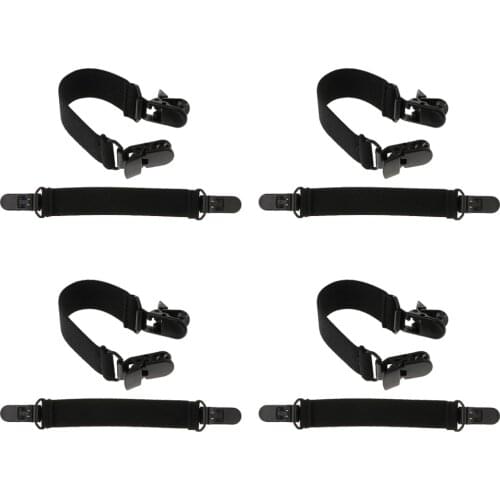 4pcs Elastic Fitted Sheet Tensioner, Attachment Strap Attachment
