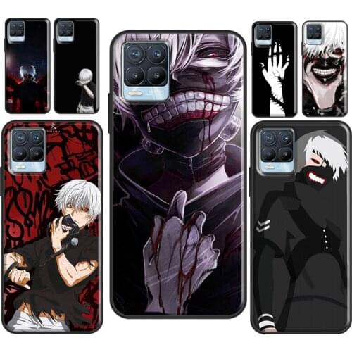 Tokyo Ghoul Kaneki Ken Case For OnePlus 9 Pro 7 8 T Nord Cover For OPPO Realme C3 C11 C15 C21 GT Neo 6 7 8 Pro