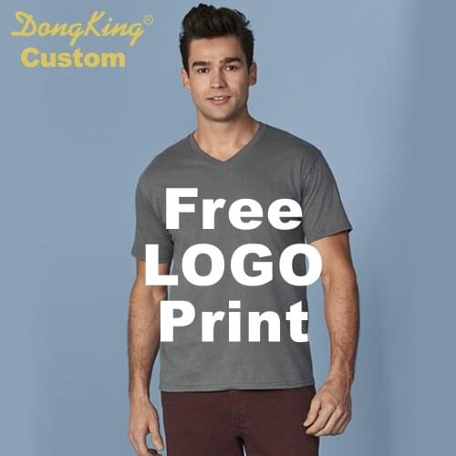 DongKing Men's T-shirts With Print