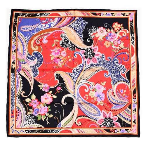 ELEGANT HANDMADE BRAND 100%Twill Silk Scarf TWIC-69575