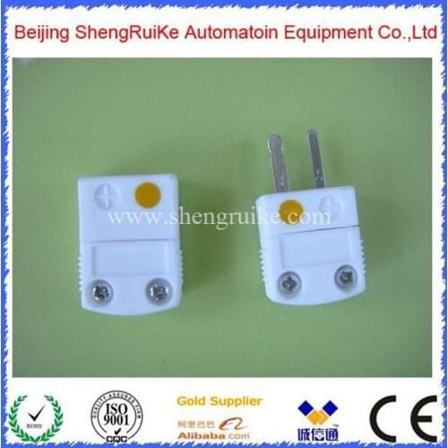 K Temperature Mini Ceramic Thermocouple Connector -50-1000C