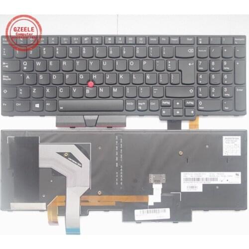 Spanish Backlit Keyboard for Lenovo Thinkpad T570 T580 P51S P52S 20L9 20LA 01EN928 01EN958 01ER500 01HX219 01HX259 Latin SP LA