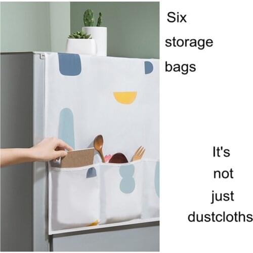 Kitchen Waterproof Store Bag Dual-purpose Refrigerator Dust Cover - 1 Piece