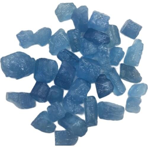 Natural Blue Rough Aquamarine Raw Stone Healing Specimen Mineral Crystal Jewelry making Home Decoration Aquarium