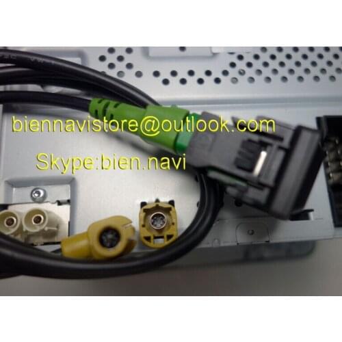 100% NEW VW OEM USB + Switch Plug & Cable For VW Passat B6 B7 RCD310 RCD510