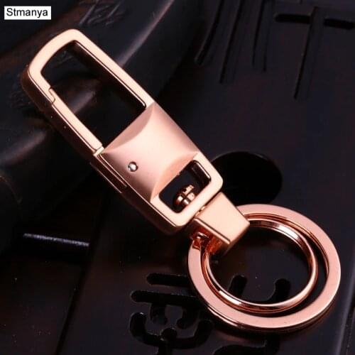 New Fashion High quality Metal Key Chain Men Waist hanging Car Key Ring Key Holder Best Gift jewelry K1897
