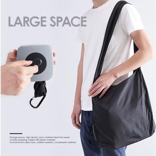 Creative Gift For Mother And Child Travel Shopping Bag Storage Box With Rotatable Folding Portable Large Eco-Friendly Bag