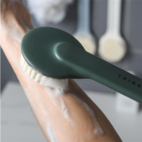 Bathroom products bath Scrub Body cleaning brush bath back scourer exfoliating care skin brush massage handle scrub bath