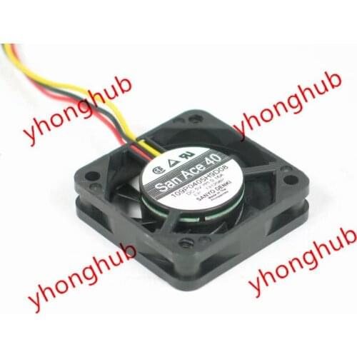 SANYO DENKI 109P0405H9D08 Server Cooling Fan DC 5V 0.160 40x40x10mm 3-wire