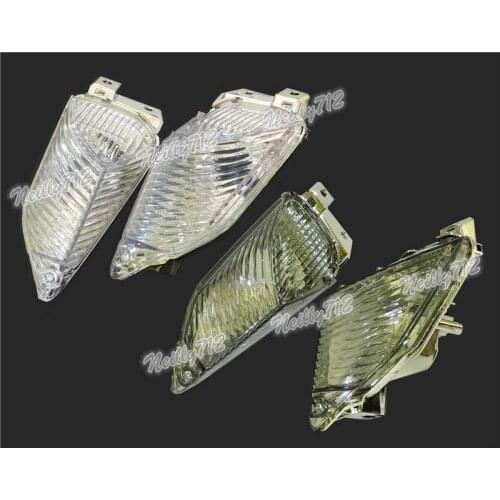 Waase For Suzuki GSXR1000 2009 2010 2011 2012 2013-2016 EMARK Rear Turn Signals Blinker Indicator Winkers Light Housing Lens