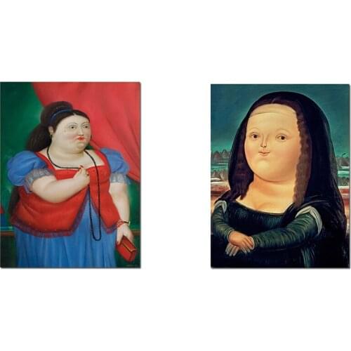 Wall Art Famous Funny Figure Canvas Painting Nordic Vintage Portrait Picture Posters Print for Living Room Bedroom Decoration