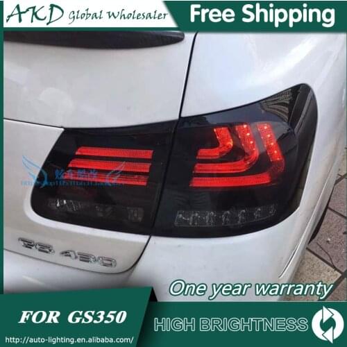 For Car Lexus GS350 Tail Lamp 2006-2010 Led Fog Lights DRL Day Running Light Tuning Car Accessories GS300 GS430 Tail Lights