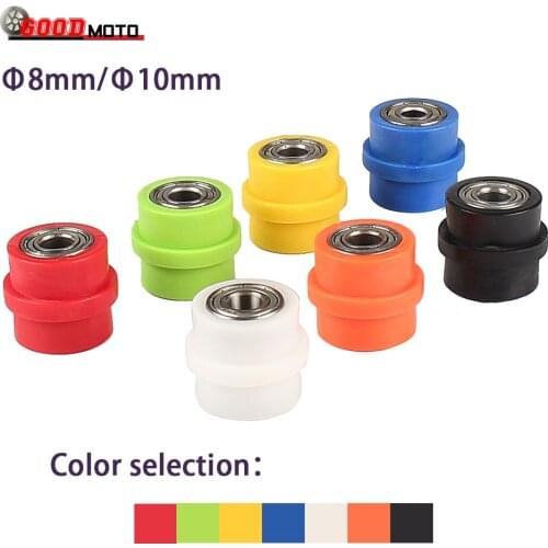 Motorcycles Drive Chain Guard Roller Bearing Motocross For Enduro Off On Road Bike Cycling ATV Dirt Pit Bikes Pulley Slider