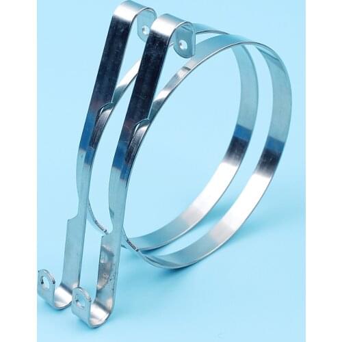 2Pc Chain Brake Band For Husqvarna 445 450 455 460 455Rancher 445E 450E 455E Jonsered 2141 2145 2149 2150 537043001,537 04 30-01