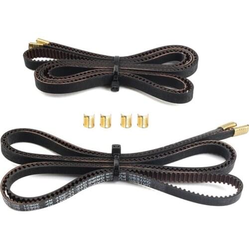 3D Printer Accessories For Creality CR-10 Printer CR-10S Gates With Copper Buckle 2GT-6 XY Axis Timing Belt Part For Creality