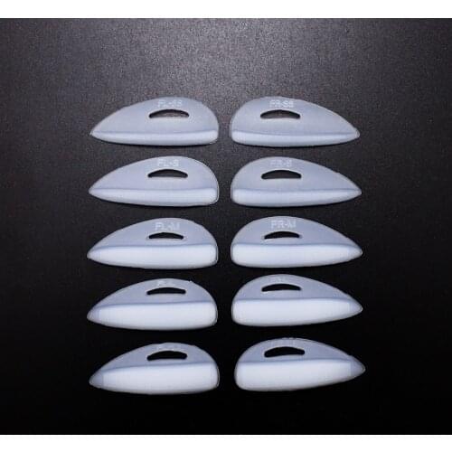 New 5pairs Eyelash Perm Silicone Pad Recycling Lashes Shield lifting Rods 3D Eyelash Curler Makeup Accessories Applicator Tool