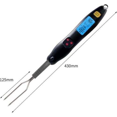 Food Thermometer With Alarm Digital Kitchen Thermometer For Meat Cooking Food Probe BBQ Electronic Oven Kitchen Tools Flashligh