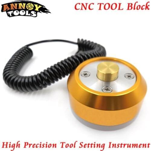 CNC Z Axis Router Mill Zero Check Touch Plate Mach3 Tool Setting Probe Setting Probe Milling DIY CNC Engraving Machine Tools