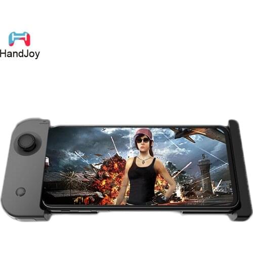 HandJoy X-MAX Mobile Pubg Controller Gamepad Wireless Bluetooth 4.0 Singe-hand Joystick for Android/IOS Smartphone