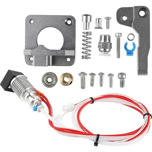 Metal MK8 Extruder Kit for Ender 3 3Pro 3X for CR-10 Series CR 20 CR-X 3D Printer Upgrade Kit CR-10 V2 Extruder 0.4MM Nozzle