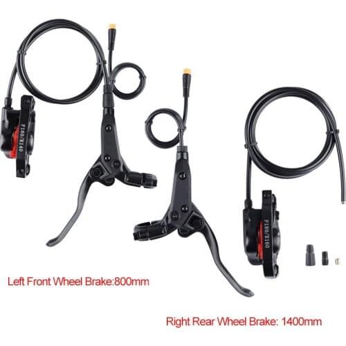 Electric Bike E-bike Hydraulic Disc Brake Set E-brake MTB Electric Bike Brakes for Bafang motor 3 PIN Cut Off Power Brake