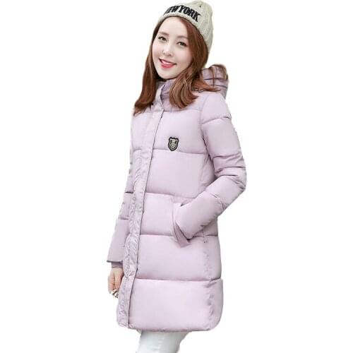 New Long Parkas Female Women Winter Coat Thick Cotton Winter Jacket Womens Outerwear Parkas for Women Winter Outwear