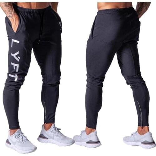 New Jogging Pants Men Sport Sweatpants Running Pants GYM Pants Men Joggers Cotton Trackpants Slim Fit Pants Bodybuilding Trouser