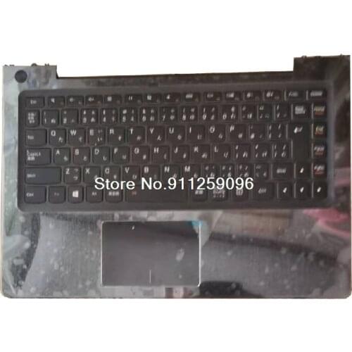 Laptop PalmRest&keyboard For Lenovo U330P U330 Touch U330T Japanese JP JA 90203298 Black With Touchpad Backlit New