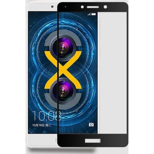 3D Tempered Glass For Huawei Honor 6X Full Cover 9H Protective film Screen Protector For Huawei GR5 2017 / Mate 9 Lite