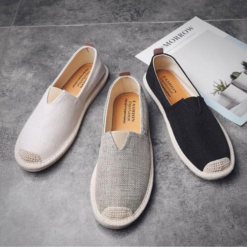 2020 NEW simple men flats plimsolls retro style canvas casual shoes men shoes hombre casual vulcaized shoes Mens canvas shoes