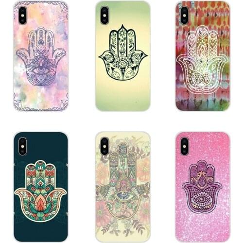 Accessories Phone Shell Cases For Huawei Mate Honor 4C 5C 5X 6X 7 7A 7C 8 9 10 8C 8X 20 Lite Pro Fatima Hand Hamsa Bling Popular