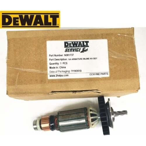DeWALT N081737 5 teeth AC220-240V Armature Rotor for D25102K D25122K D25123K D25124K D25113K D25223K D25213K