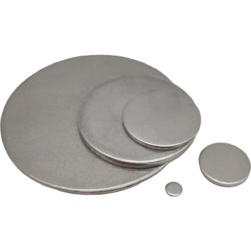 1PC stainless steel circular plate 304 disc plate ss304 circular flat-plate round corrosion resistant disk sheet laser cutting