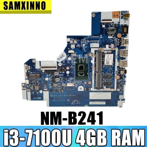 NM-B241 for Lenovo 320-15ISK 520-15ISK laptop motherboard i3-7100U 4GB DG421 DG521 DG721 NM-B241 100% Tested original work