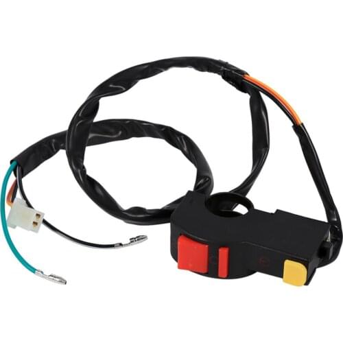 Fog Light Switch 7/8" Handlebar ON/OFF Button Headlamp Horn Flameout Switch Motorcycle Motor Fog Light Switch Headlamp Switch