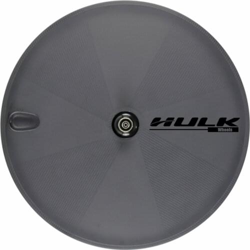 Full carbon Track Fixed gear road bike disc wheel 3k twill weave Disc Wheel Clincher Carbon Wheels