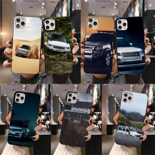 Luxury SUV Land Rover Phone Case For iphone 12 11 Pro Max Mini XS Max 8 7 6 6S Plus X 5S SE 2020 XR cover