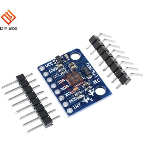 1PCSGY-521 MPU-6050 MPU6050 Three 3 Triple Axis Analog Gyroscope Sensors Accelerometer Module 3V 5V DC IIC I2C Interface