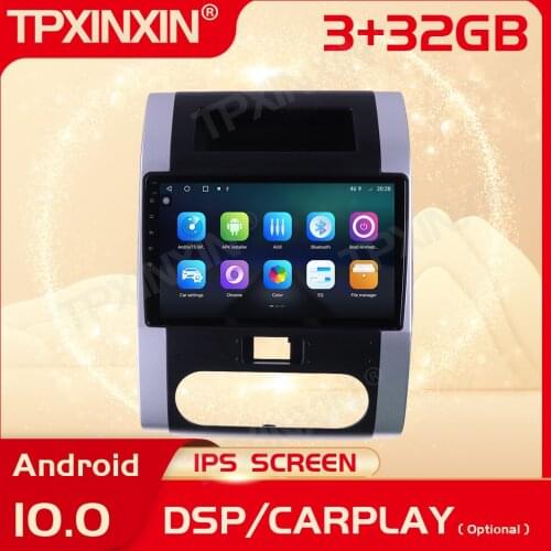 2 Din Carplay Android Radio Receiver Multimedia Stereo For Nissan X-Trail 2007 2008 2009 2010 2011 2012 2013 2014 2015 Head Unit