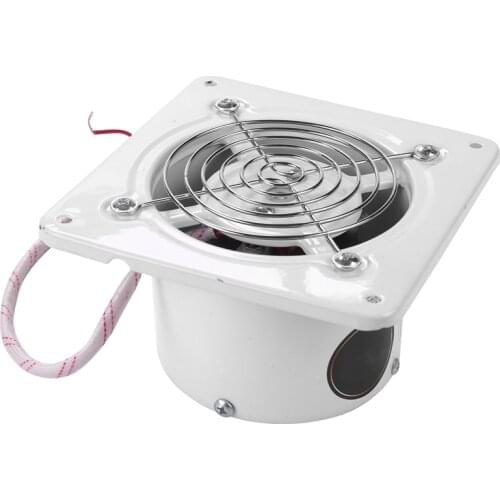 2800R/Min Duct Booster Vent Fan Metal 220V 25W 4 Inch Inline Ducting Fan Exhaust Ventilation Duct Fan Accessories