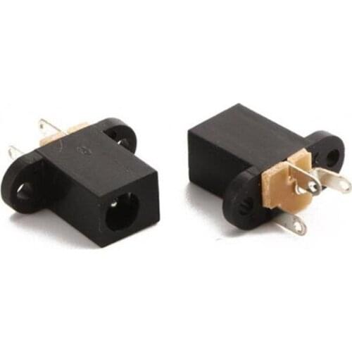 50PCS DC Power Connect Jack DC-008 3.5*1.3MM 1.3MM needle 3 Pins DC Socket
