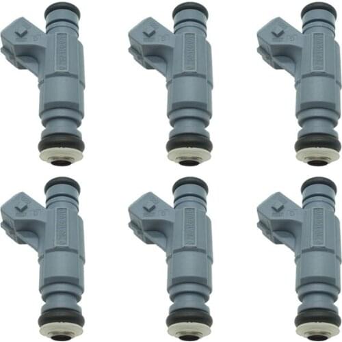 6Pcs Car Fuel injector For 2000-2006 Audi Volkswagon 1.8T Passat Jetta Golf oem 0280156070