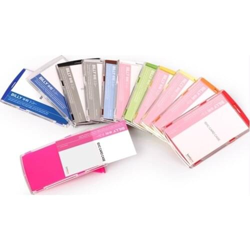 Acrylic Passport Ic Work Permit Card Name Tag Employeeid Card Holder 86*54mm Id Holder