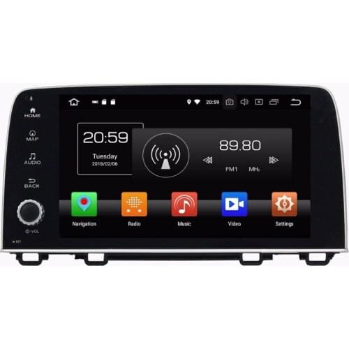 Octa Core 9 inch 8 core Android 9.0 Car Radio DVD player GPS for for Honda CRV CR-V 2017 4G RAM 64G ROM navigation stereo auto