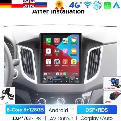 Android 11 6GB+128GB DSP Car Radio Multimedia Navigation For Hyundai Creta Ix25 2015 2016 2017 2018 2019 2din No Dvd Carplay RDS