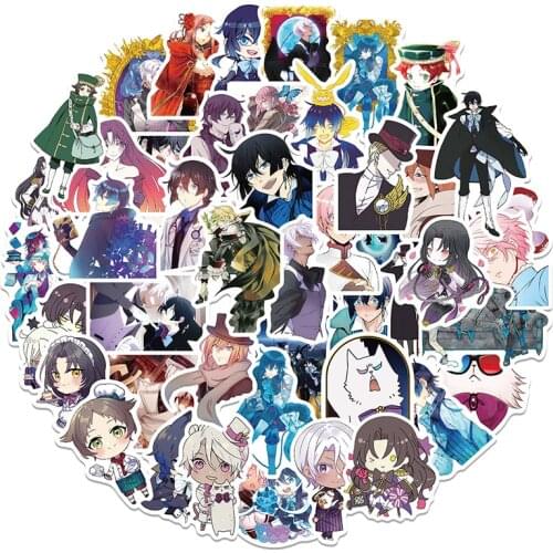 10/30/50pcs/pack The Case Study of Vanitas Japanese anime Stickers For Furniture Wall Desk Chair Toy Trunk Computer Decal Guitar
