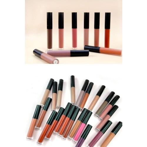 Cylindrical Mousse Moisturizing Lip Glaze Private Label Custom Lipstick Makeup