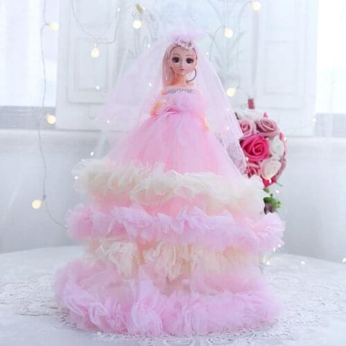 Childrens Toys Princess Queen Kindergarten Rebom Baby Girl Creative New Simulation Dolls Decorative Royal Crown Birthday Gifts